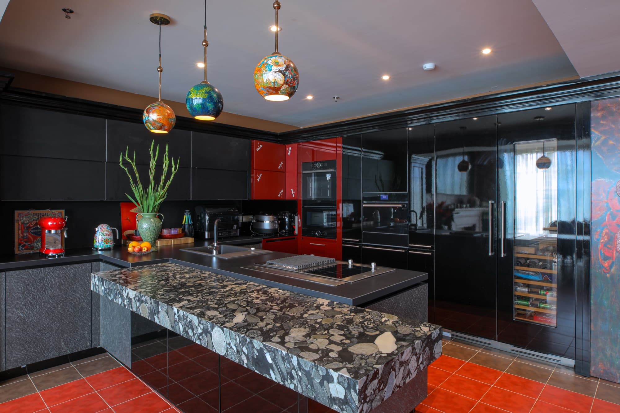 Kitchen at AN Residence